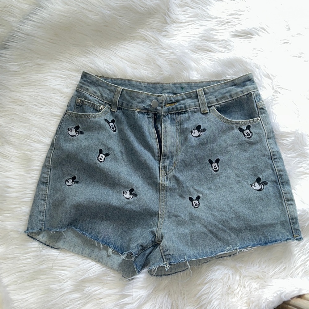 Mickey denim women's short size XXL